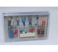 Preiser 10623 Marché Aux Puces Figurines Avec Accessoires H0 1:87 NEU OVP