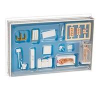 Preiser 10631 Couple in The Bathroom 2 Nude Figures Bathroom Details HO Model Figure G