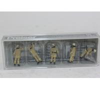 Preiser 10772 Pompiers IN Moderne Vêtement D'Exploitation 5 Figurines 1:87 H0