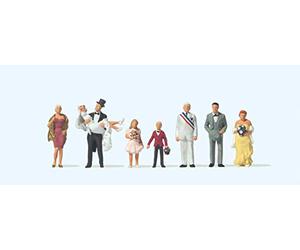 Preiser 10790 Wedding Scene (8) Exclusive Figure Set