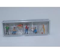 Preiser 10805 Archéologues 5 Figurines H0 1:87 NEU Dans OVP