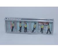 Preiser 10811 Kit De 6 Figurines Peintes Pour Décor 1:87 H0 NEU OVP