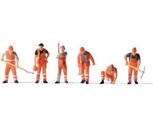 Preiser 10816 Gleisbauarbeiter Figurensatz HO H0 Modèle Époque V-VI NEU