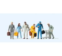 Preiser 14000 Pack De Personnages En Marche Figurines HO 1:87 Neuf