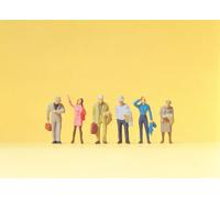 Preiser 14088 Pack De Personnages Voyageurs En Attente H0 Neuf