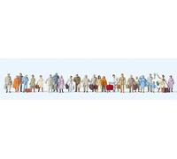 Preiser 14401 Voyageurs Debout Et Assis 24 Pièces Figurines HO NEUF