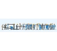 Preiser 14403 Ouvriers De Chemin De Fer 24 Figurines Paquet HO NEUF