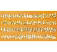 Preiser 16328 Personnes Assises 120 Figurines Non Peintes Kit HO NEUF