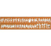 PREISER 16356 Échelle Ho Caractères En Brasserie ( Assis Et Avec Serveurs) Pcs