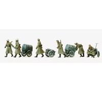 Preiser 16592 Figurines Militaires HO 1:87 Fantassins Tirailleurs Hiver