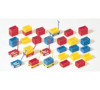 Preiser 17113 Set Avec Haut-Parleurs Plastique De Demi-Siècle Ho 1:87