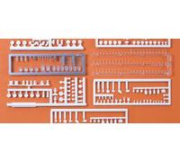 PREISER 17220 Échelle HO Ustensiles Assortis Et Aliments En Kit