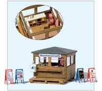 Preiser 17314 Kiosque avec location de bateaux et accessoires kit HO 1:87