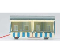 PREISER 21019 Échelle HO Wagon Ouvert Avec Des Cages Animaux Cirque Krone
