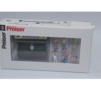 Preiser 24694 Kiosque De Fête Tir 6 Figurines Peintes À La Main Neu H0 1:87 OVP