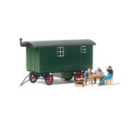 Preiser 33263 Travailleur De Pause Avec Maison Mobile Modèle Figurines Ho Neuf