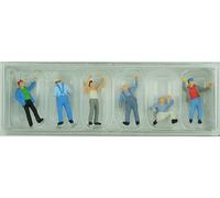 PREISER 6 routiers échelle HO 1/87 - PREISER 10036