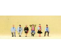 PREISER 79213 Échelle N Personnes Adolescente Assises(Sans Bancs )