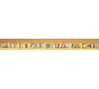 PREISER 79251 Échelle N Paquet De 60 Personnages Debout Assortis