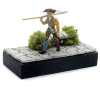 Preiser 99509 Landsknecht Avec Hallebarde Paquet De Figurines HO NEUF