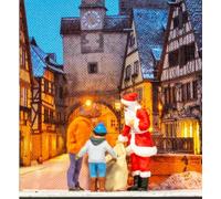 PREISER 99600 Échelle HO Boîte Avec Motif HO : Père Noël