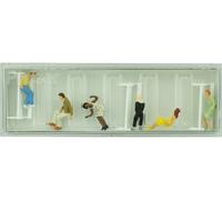 PREISER Couples de jeunes sur des bancs - HO 1/87 - PREISER 10180