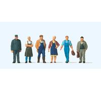 Preiser H0 10472 Ensemble De Figurines À La Rue Du Village 1:87