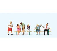Figurines Preiser H0 (10700): Dans Jardin de Bière