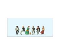 Preiser H0 12190 Voyageurs Assis Vers 1900 (6 Figurines) Neuf