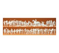 Preiser H0 16346 - Sport Et Loisirs 80 Figurines Non Peintes Nouveauté