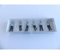 PREISER HO 1: 87 / 10743 PERSONNAGES POLICIERS ALLEMANDS EN TENUE D'ETE