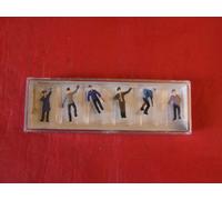 PREISER HO PERSONNAGES PERSONNEL DE TRIAGE 14105 TRAIN ELECTRIQUE BOITE