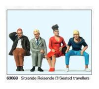 Preiser I 63088 - Voyageur Assis Nouveau
