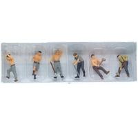 PREISER Ouvriers de voie ferrée ép. II-III - HO 1/87 - PREISER 10813