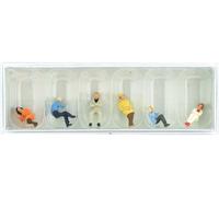 PREISER Personnes assises - HO 1/87 - PREISER 14073