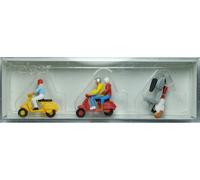 Figurines Preiser H0 (10128): Conducteur De Scooter Vespa