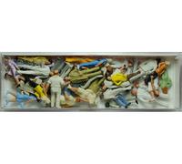 PREISER PREISER 14402 - 36 personnages peints passants debouts et marchant - HO