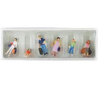 PREISER Voyageurs avec bagages - HO 1/87 - PREISER 10784