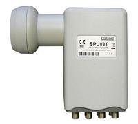 Preisner SPU88T convertisseur abaisseur de fréquence Low Noise Block (LNB) 10,7 - 11,7 GHz Anthracite
