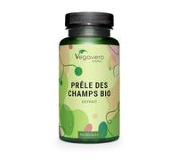 Prêle des Champs BIO | Extraction FRANÇAISE | 1000 mg d’Extrait Supérieur (5 :1) | Silicium Organique pour Cheveux + Circulation + Peau | Sans Additifs | 90 Gélules | VEGAN | Vegavero®