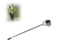 Préleveur d'Eau Télescopique 500ml/1000ml - Perche en Acier Inoxydable avec Cylindre Gradué et Godet Pivotant 180° pour Rivières, Étangs, Eaux Pluviales, Analyses Environnementales