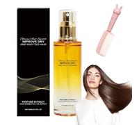 Preliminaryt Conditioning Oil Spray,Tgideasa Hair Treatment Oilatment Oil, Hoegoas 80ml Conditioning Spray Scalp & Strengthener Leave-In Conditioner Comforting Shampoo (1pcs)