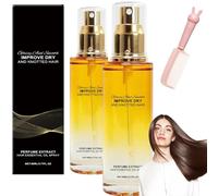 Preliminaryt Conditioning Oil Spray,Tgideasa Hair Treatment Oilatment Oil, Hoegoas 80ml Conditioning Spray Scalp & Strengthener Leave-In Conditioner Comforting Shampoo (2pcs)