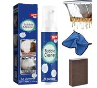 Preliminaryt Spray moussant hautement efficace pour décomposition de l'huile, vaporisateur de nettoyage multi-usages, sans rinçage, nettoyant en profondeur pour la cuisine, nettoyant en mousse à