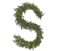 Prelit Christmas Garland - LED Cedar Garland, Artificial Holiday Decoration