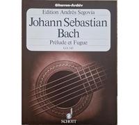 Prélude et Fugue D-Dur: from the Suite Es Major for Lute. BWV 998. guitar.