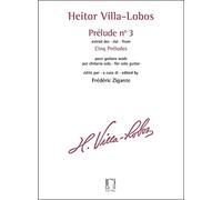 Prélude n° 3 - extrait des Cinq Préludes. Solo pour Guitare.