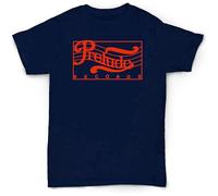 Prelude Records T-Shirt Jazz Soul Funk Vintage Jazz Vinyl Breaks Samples LP Short Sleeve Top Graphic Tee Printed T-Shirt for Men Navy XXL
