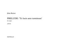 Prelude - Te Lucis Ante Terminum / Recueil
