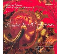 Louis Couperin – Préludes de Mr Couperin, Volume 1 – CD – Aeolus